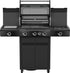 Outdoorchef Heat X-345 RB Gas Grill Station, 3 Burners, Rear Burner, 900 C Infrared Blazing Zone, 30 mbar LPG