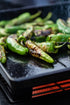 Outdoorchef Plancha L, Enamelled Cast Iron Griddle Plate with High Rim and Grease Channel for Kettle and Gas Grills