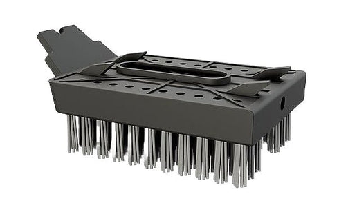 Outdoorchef Replacement Brush Heads for Grill Brush Large, Set of 2 Nylon Spare Heads with Scraper
