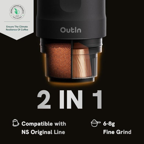 Outin Nano Portable Espresso Machine