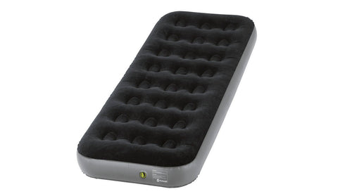 Outwell Flock Classic Single Airbed, Portable Inflatable Mattress, Easy Inflation Valve, Suitable for Camping/Solo Guests