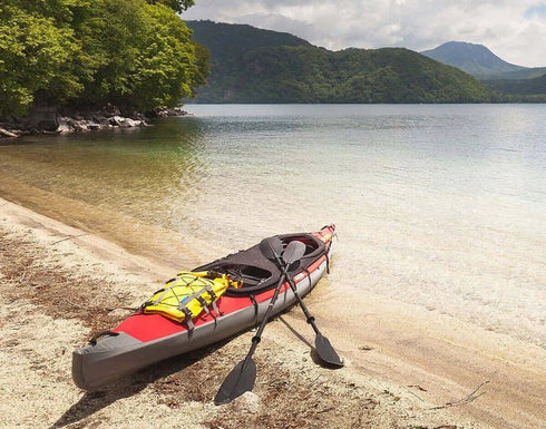 Overboard Kayak/SUP Dry Bag 20L, Roll - Top Waterproof Gear Sack for Paddleboard Trips & Kayaking