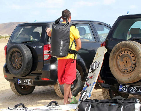 Overboard Tube Backpack 60L, Large Roll - Top Waterproof Dry Backpack for Diving Gear & Travel