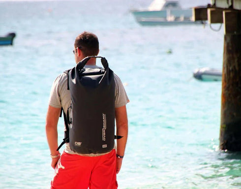 Overboard Tube Backpack 60L, Large Roll - Top Waterproof Dry Backpack for Diving Gear & Travel