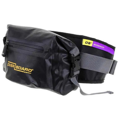Overboard Waist Pack 2L, Compact Waterproof Belt Pack for Keys & Small Gear Storage