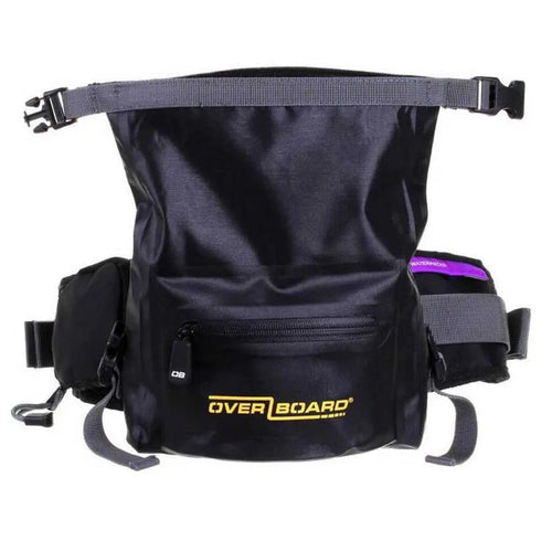 Overboard Waist Pack 2L, Compact Waterproof Belt Pack for Keys & Small Gear Storage
