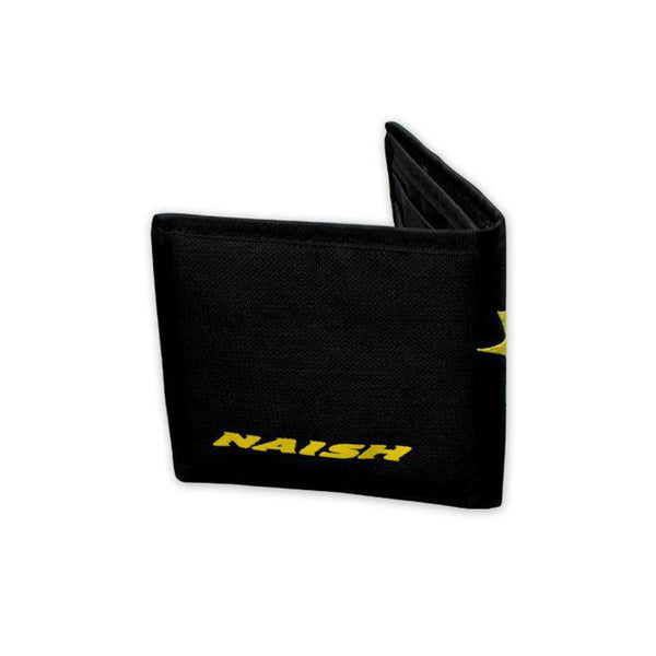 Naish compact wallet, a small organizer often made of water-resistant material, used for securely holding watersport essentials like keys and cash.