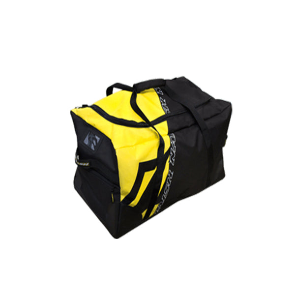Naish duffle bag, a lightweight, flexible travel bag with carry straps, suitable for carrying clothes and gear on boats or short trips.