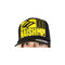 Naish Black Trucker Hat Lightweight Cap for Surf and SUP.