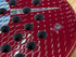 Heroe's Beast 2026 Padel Racket in red, close-up detail