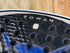 Heroe's Rowan 2026 Padel Racket in blue and silver, close-up detail