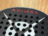 Heroe's Animal 2026 Padel Racket in black and blue, close-up detail