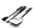 Pit Boss 3-Piece BBQ Set, Stainless Steel Grill Tool Set with Tongs, Spatula and Basting Brush