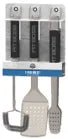 Pit Boss 3-Piece BBQ Set, Stainless Steel Grill Tool Set with Tongs, Spatula and Basting Brush