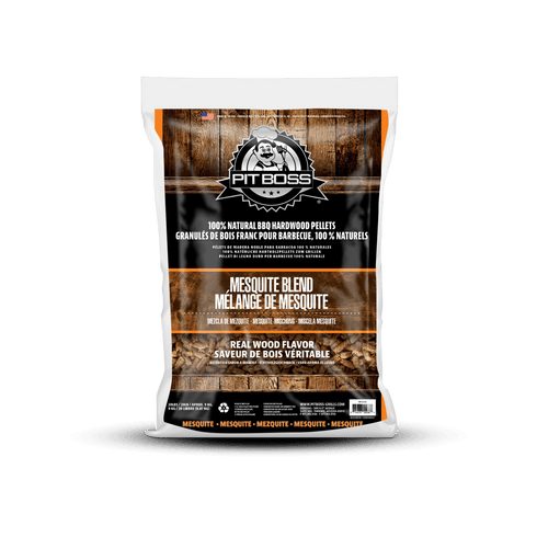 Pit Boss 9 kg Hardwood Pellets, 100% Natural Wood Pellets for Pellet Grills and Smokers, No Additives