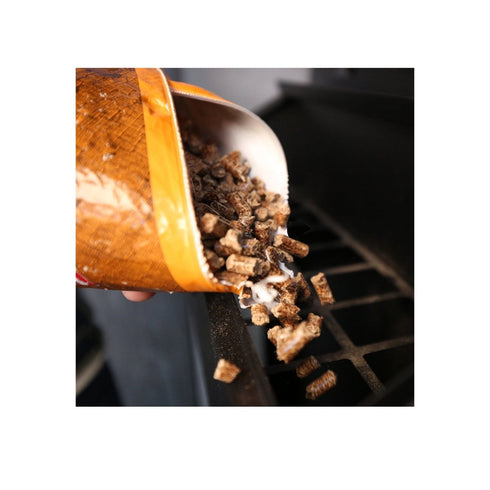 Pit Boss 9 kg Hardwood Pellets, 100% Natural Wood Pellets for Pellet Grills and Smokers, No Additives