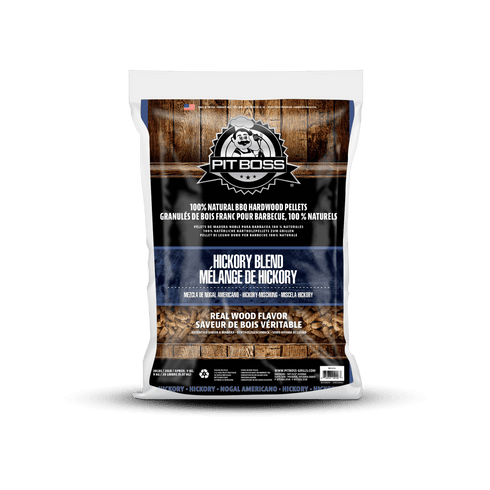 Pit Boss 9 kg Hardwood Pellets, 100% Natural Wood Pellets for Pellet Grills and Smokers, No Additives