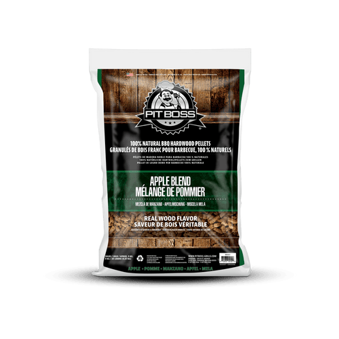 Pit Boss 9 kg Hardwood Pellets, 100% Natural Wood Pellets for Pellet Grills and Smokers, No Additives