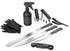 Pit Boss BBQ Pit Kit, Pitmaster Tool Set with Knives, Meat Shredders, Thermometer and Spritz Bottle