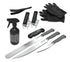 Pit Boss BBQ Pit Kit, Pitmaster Tool Set with Knives, Meat Shredders, Thermometer and Spritz Bottle