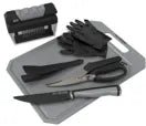 Pit Boss Food Prep Kit, BBQ Prep Set with Trimming Knife, Tenderizer, Rib Tool, Shears and Cutting Board