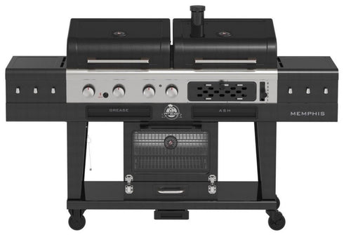 Pit Boss Memphis 2.0 Ultimate Combo Gas and Charcoal BBQ/Smoker