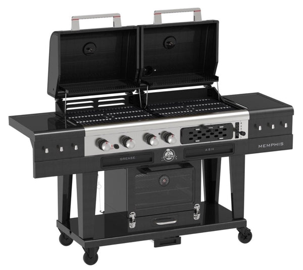 Pit Boss Memphis 2.0 Ultimate Combo Gas and Charcoal BBQ/Smoker