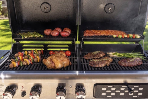 Pit Boss Memphis 2.0 Ultimate Combo Gas and Charcoal BBQ/Smoker