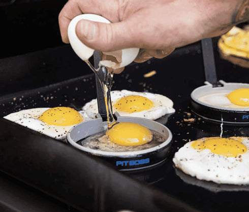 Pit Boss Ultimate Crepe Kit, Griddle Breakfast Set with Egg Mold, Omelet Mold, Pancake Dispenser and Shovel