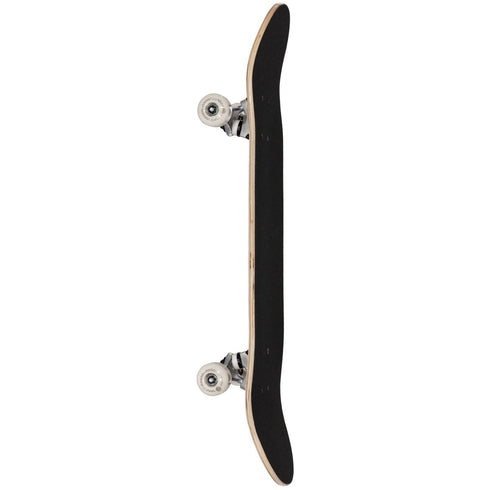 Playlife Heavy Metal Gold Skateboard, 31 x 8 Inch Birch Complete with Cast Aluminium Trucks and ABEC 9 Bearings