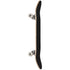 Playlife Heavy Metal Gold Skateboard, 31 x 8 Inch Birch Complete with Cast Aluminium Trucks and ABEC 9 Bearings