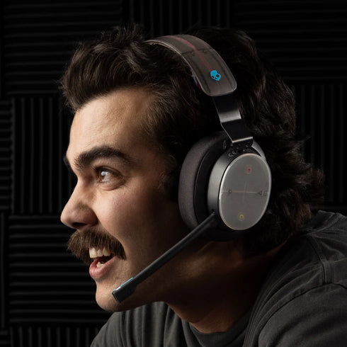 Skullcandy PLYR Multiplatform Gaming Wireless Over-Ear Headset – Versatile Audio for PC, Console, and Mobile