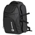 Powerslide Circuit Skate Backpack Black, 38.5 L Inline Skate Bag with Outside Skate Holder and Helmet Compartment