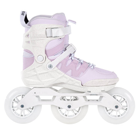 Powerslide Phuzion Argon Berry 110 Inline Skates, 3x110mm Women's Fitness Skates with Memory Foam Liner