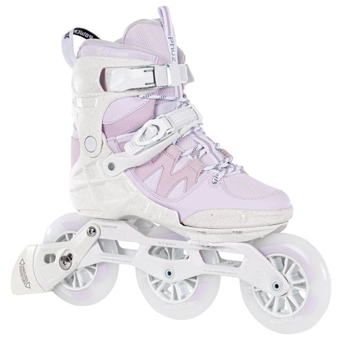 Powerslide Phuzion Argon Berry 110 Inline Skates, 3x110mm Women's Fitness Skates with Memory Foam Liner