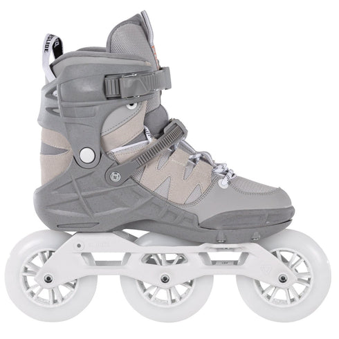 Powerslide Phuzion Argon Cement 110 Inline Skates, 3x110mm Fitness Skates with Memory Foam Liner and TRINITY Frame