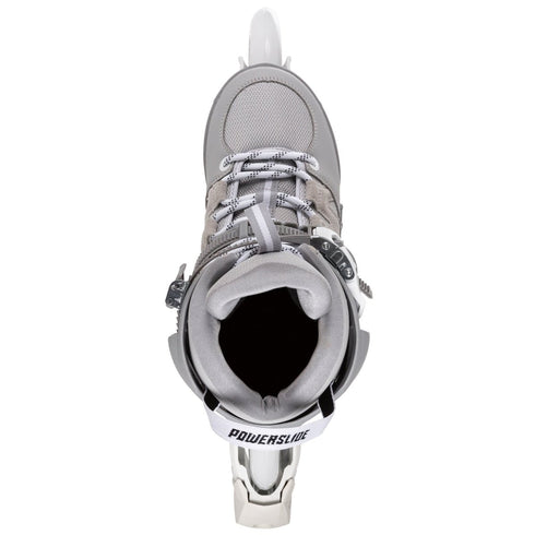 Powerslide Phuzion Argon Cement 110 Inline Skates, 3x110mm Fitness Skates with Memory Foam Liner and TRINITY Frame