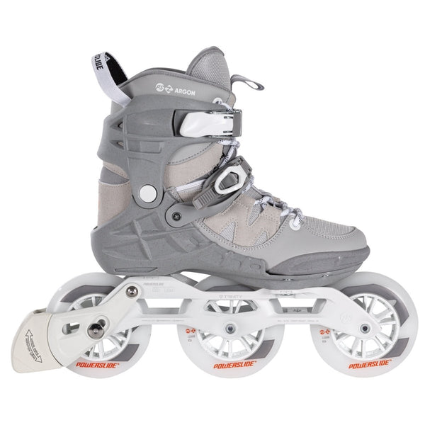 Powerslide Phuzion Argon Cement 110 Inline Skates, 3x110mm Fitness Skates with Memory Foam Liner and TRINITY Frame