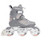 Powerslide Phuzion Argon Cement 110 Inline Skates, 3x110mm Fitness Skates with Memory Foam Liner and TRINITY Frame