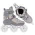 Powerslide Phuzion Argon Cement 110 Inline Skates, 3x110mm Fitness Skates with Memory Foam Liner and TRINITY Frame