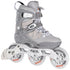Powerslide Phuzion Argon Cement 110 Inline Skates, 3x110mm Fitness Skates with Memory Foam Liner and TRINITY Frame