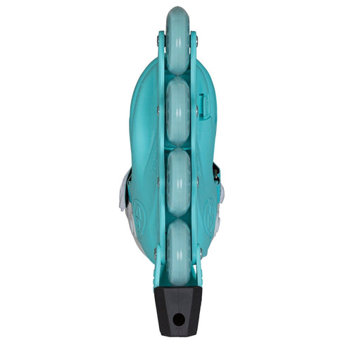 Powerslide Stargaze Aqua Kids Adjustable Inline Skates, Lightweight Unibody Skates That Grow Four Sizes