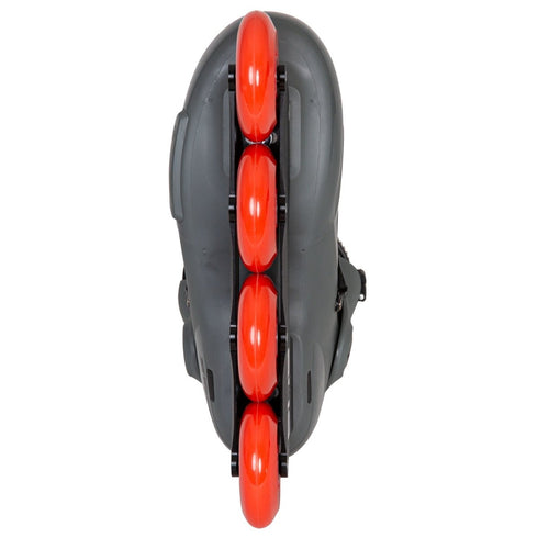 Powerslide Storm Meteor 80 Urban Inline Skates, Wide Fit Hardboot Freeskates with Nova CNC Aluminium Frame