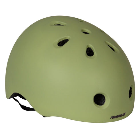 Powerslide Urban Cool Matcha Skate Helmet, EN 1078 Certified Helmet for Inline Skating, Skateboard and Scooter
