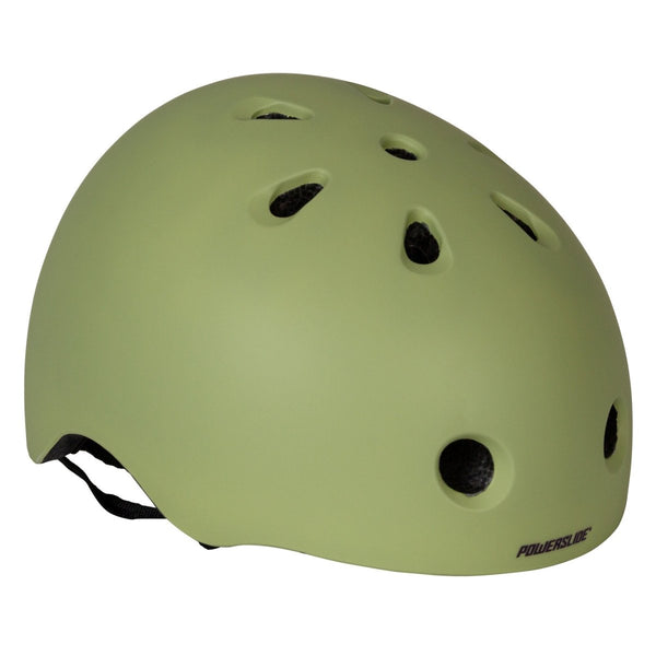 Powerslide Urban Cool Matcha Skate Helmet, EN 1078 Certified Helmet for Inline Skating, Skateboard and Scooter