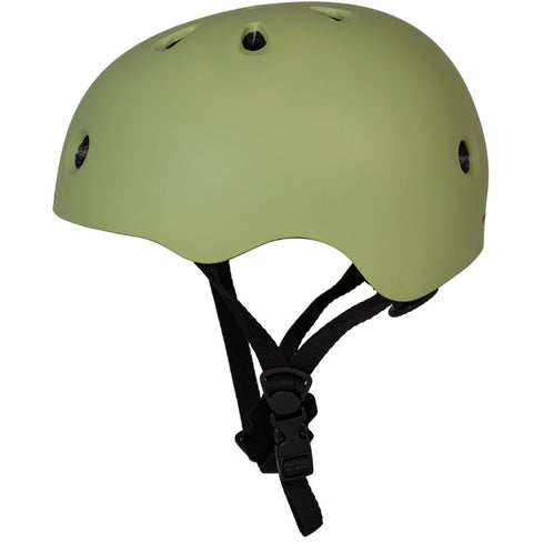 Powerslide Urban Cool Matcha Skate Helmet, EN 1078 Certified Helmet for Inline Skating, Skateboard and Scooter