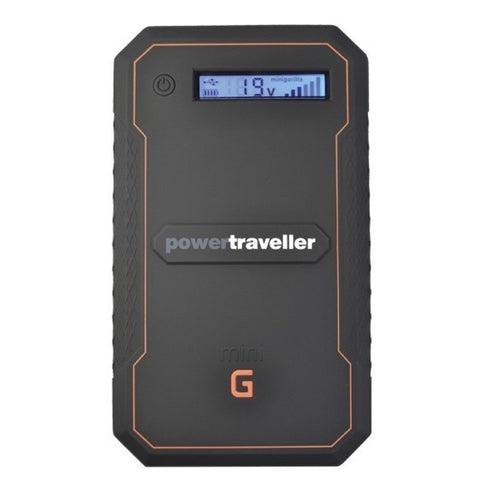 Powertraveller Mini G Rugged Power Bank 12000mAh - Durable & Reliable Charging Solution
