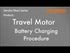 Torqeedo Travel battery charging procedure