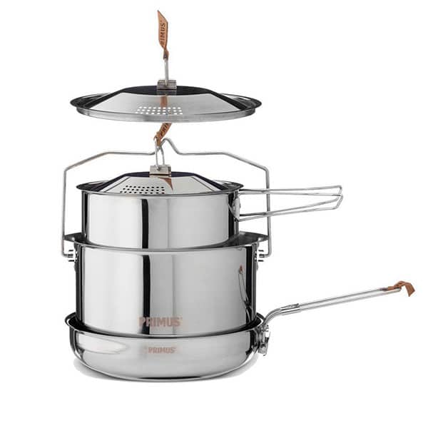 Primus CampFire Cookset Stainless Steel – Large