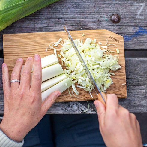 Primus CampFire Cutting Set with Board and Knife - All - in - One Prep Solution